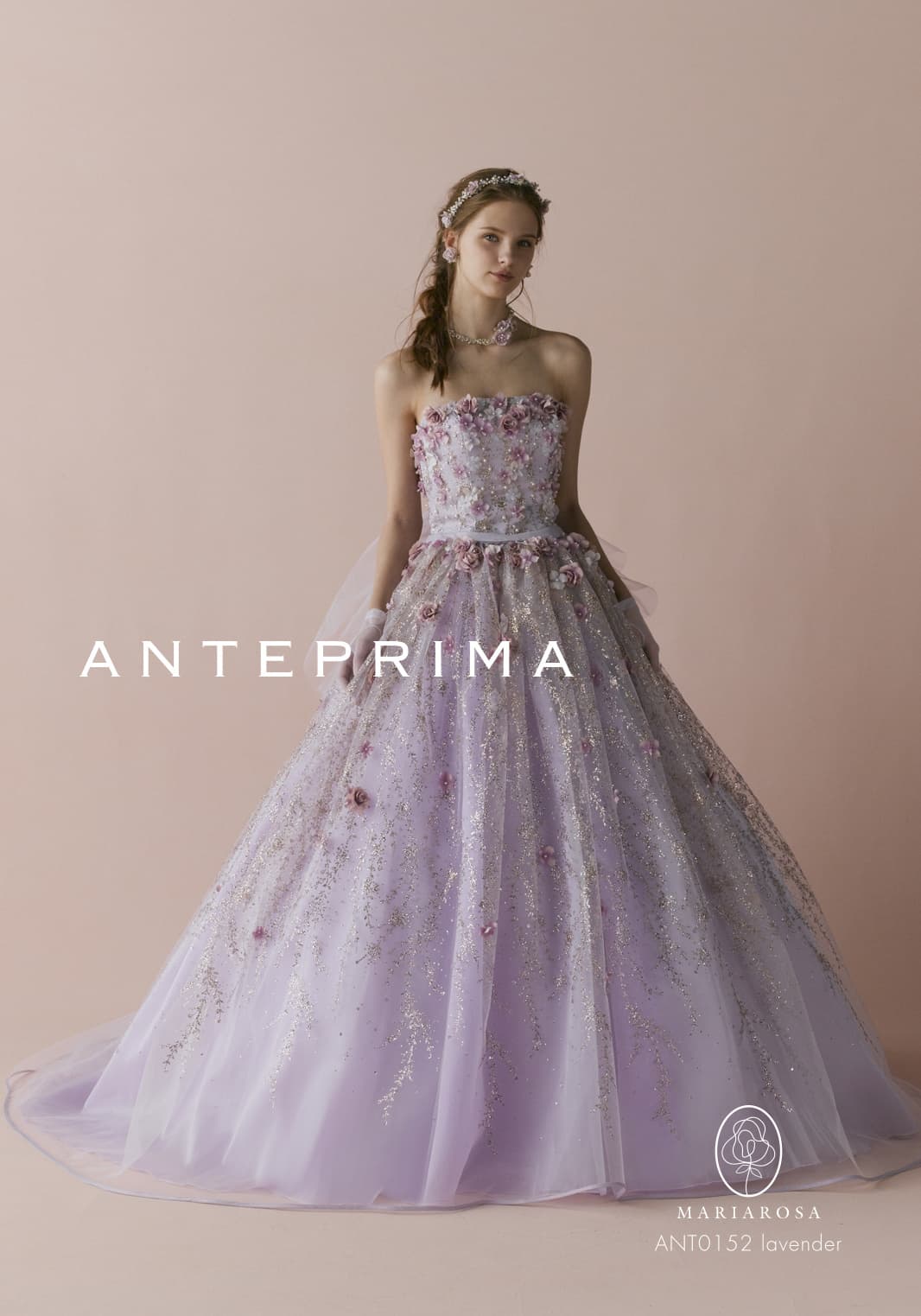 ANTEPRIMA　アンテプリマ　ANT152　ラベンダードレス　上越　衣装レンタル　アンジーメレ　オーツー　フォト